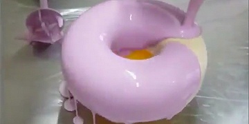 The process of making cakes is so sour and