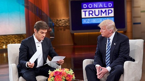 Trump recorded a sho