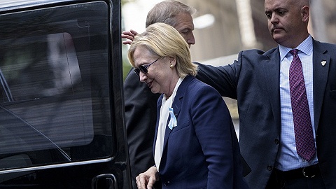 Nearly half of the respondents did not believe Hillary had pneumonia, and some suspected she used a