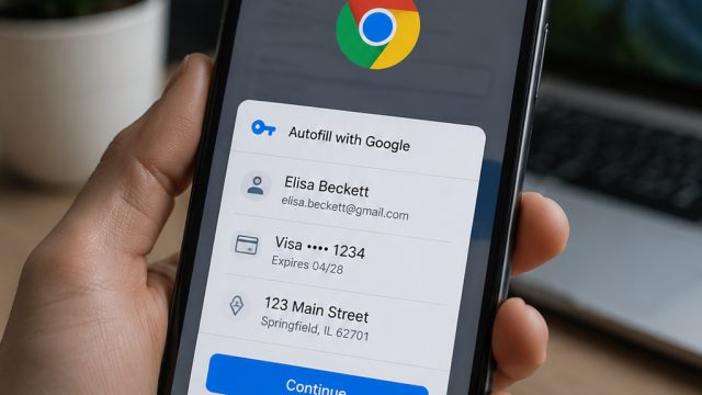 Chrome Enhances Autofill Feature for Seamless Mobile Form Filling