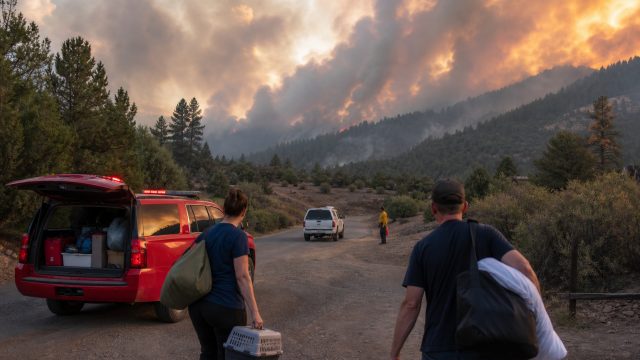 Evacuations Initiated as Wildfire Threatens Jemez Springs Area